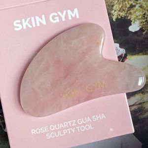 NEW | Skin Gym Rose Quartz Heart Gua Sha